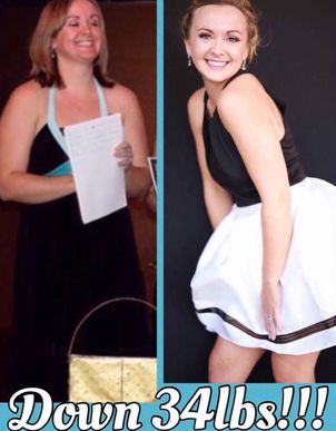 Laci Meacher before and after picture-TruVision Rep